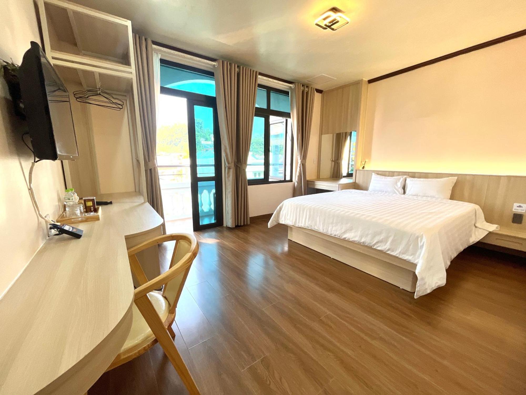 Vuon Cam Hotel Cao Bang Exterior photo